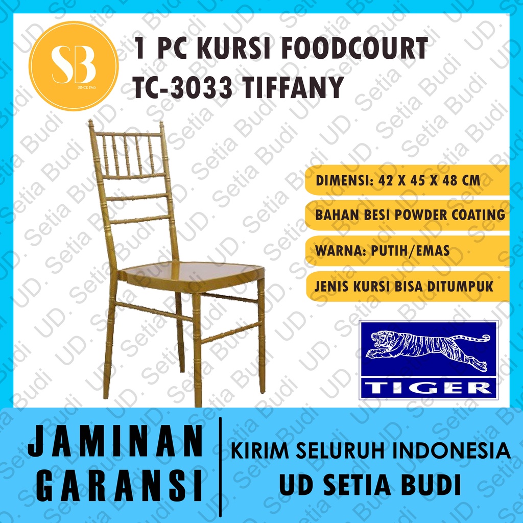 Kursi Foodcourt / Kantin Tiger T-3033 TIFFANY