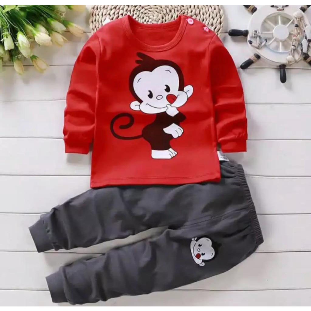 SETELAN SWEATER JOGGER ANAK BAJU ANAK 1-5 TAHUN MOTIF MONKEY SWEATER ANAK LAKI LAKI DAN PEREMPUAN SETELAN ANAK MURAH BAJU ANAK MURAH BAJU ANAK LAKI LAKI BAJU ANAK PEREMPUAN TERLARIS