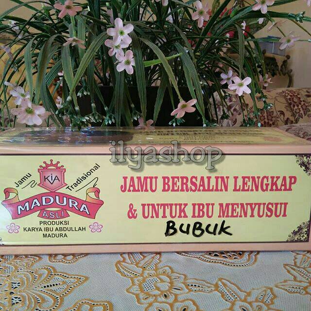 Jamu Bersalin & Menyusui (paket bubuk) Jamu Madura K.I.A