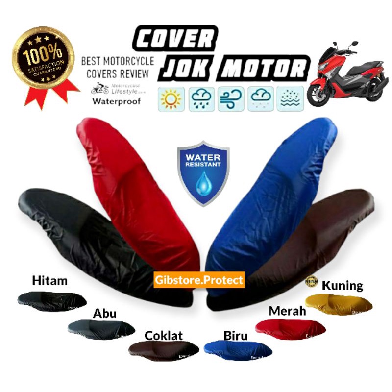 Sarung Jok Motor Cover Pelindung Jok Motor Anti Air Untuk Motor Beat Vario Scoopy Fino Mio Genio Xride Spin Nmax Aerox Pcx Adv Freego Vixion Tiger Thunder Megapro Vespa Supra Kharisma Revo Jupiter Vega Shogun Sarung Pelindung Jok Anti Cakar Kucing