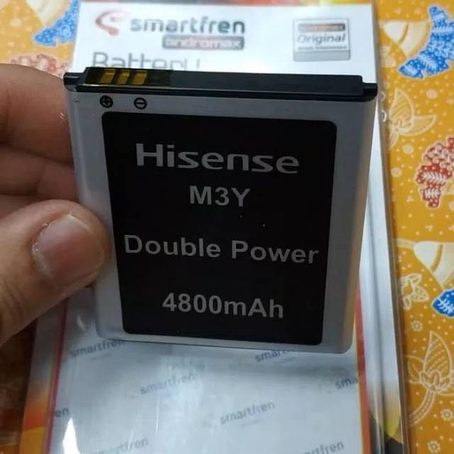 Baterai Modem Smartfren M3Y Battery Mifi Smartfreen M3Z Double Power