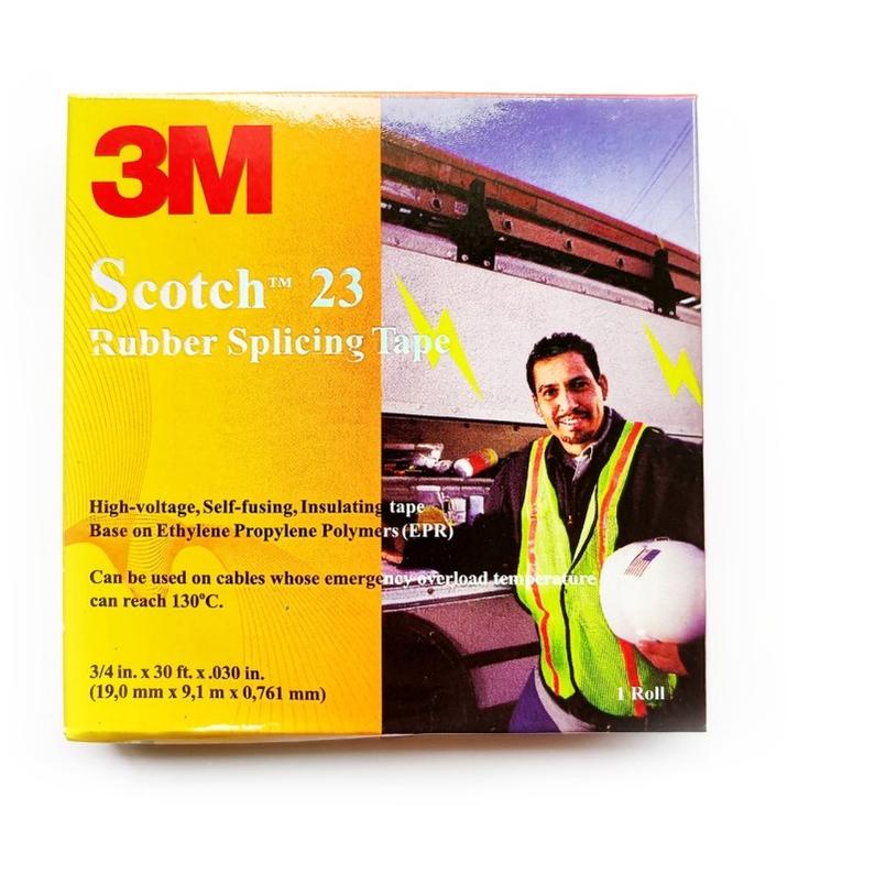 

[VIP] 3M Isolasi Listrik Scotch 23 Rubber Splicing Tape ,,
