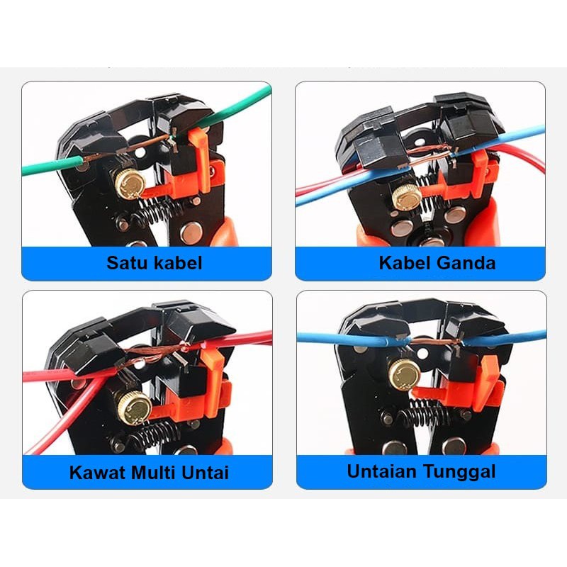 Tang potong Kabel listrik Multifungsi Wire Cutter Pliers alat pertukangan