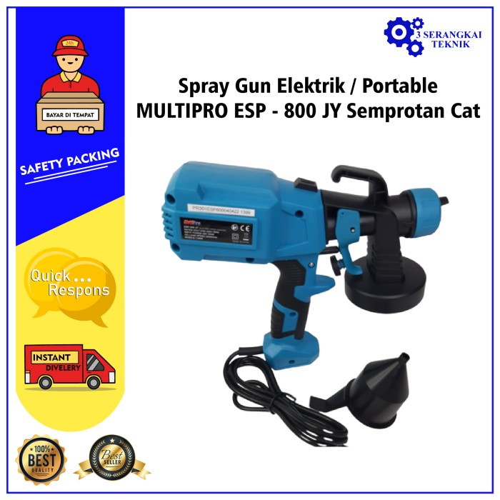 Spray Gun Elektrik / Portable MULTIPRO ESP - 800 JY Semprotan Cat