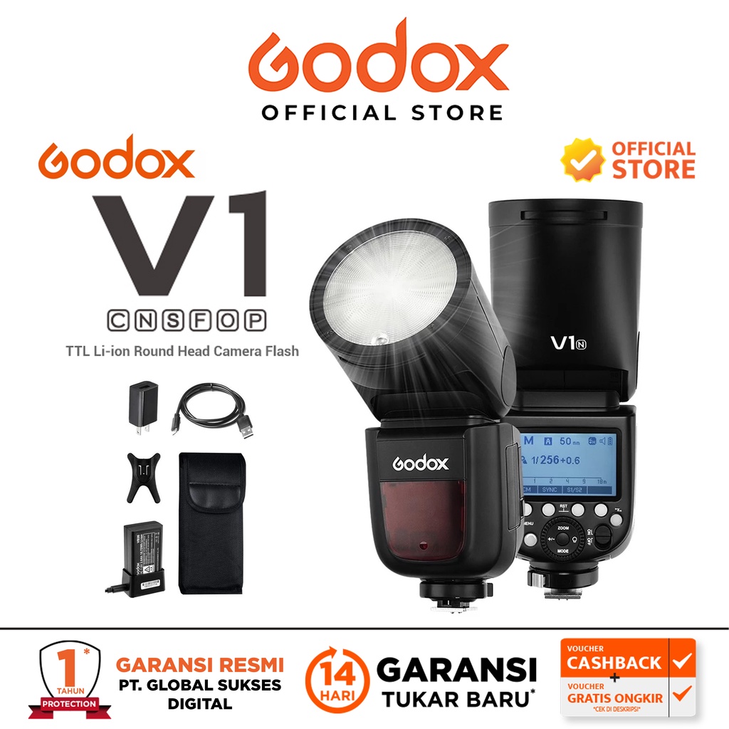 Godox V1 Flash / Godox V1 / Godox V1 Flash Camera