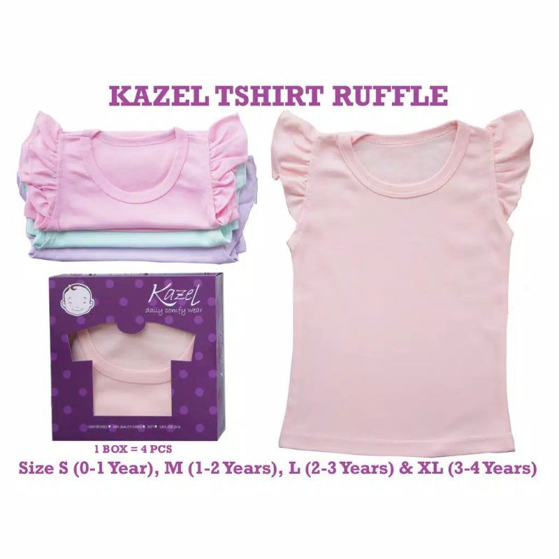 KAZEL Tshirt Ruffle