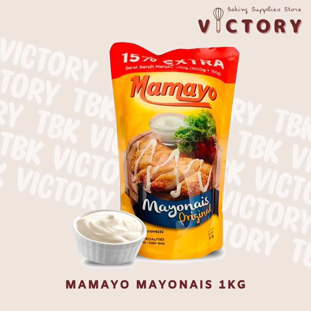 

[1KG] MAMAYO Mayonais Original - saus mayonnaise dressing salad