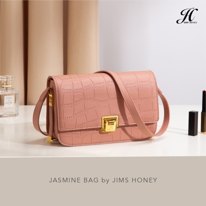 Tas Selempang Jims Honey - Jasmine Bag Tas Wanita Selempang - PINK kekinian ransel viral, keren sele