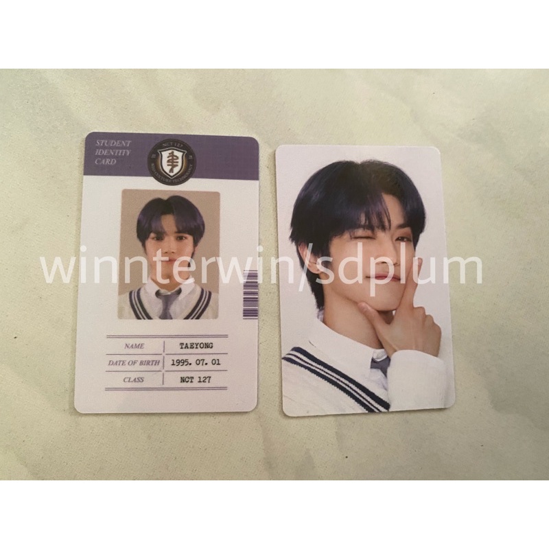 taeyong id card + pc b2s 2021