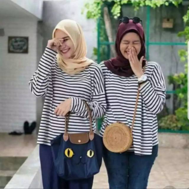 BH 176 Spandek salur jumbo ukuran XXL tangan panjang