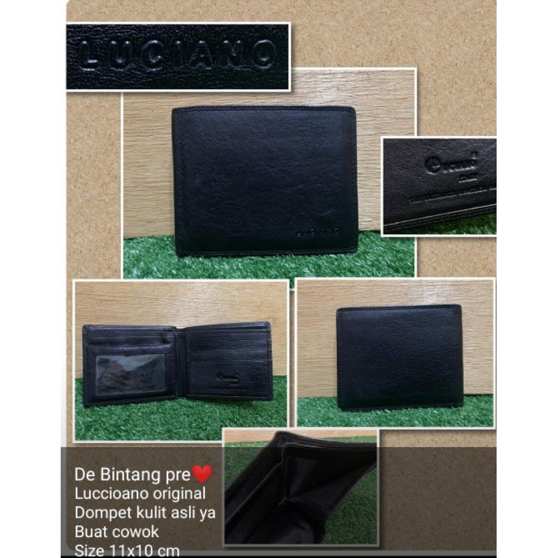 Dompet Kulit Pria dompet cowok Preloved Luciano