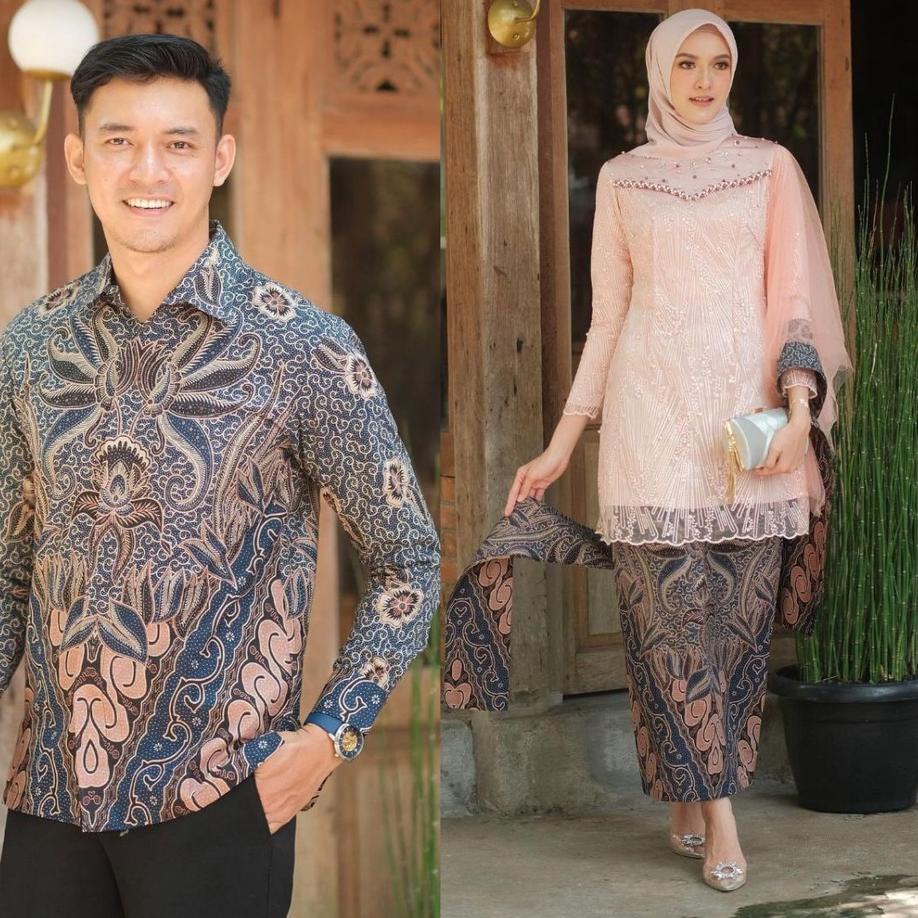 Terbaik Batik Couple Kebaya Modern Kebaya Wisuda Lamaran Baju Tunangan Batik Brukat Baju Couple Kond