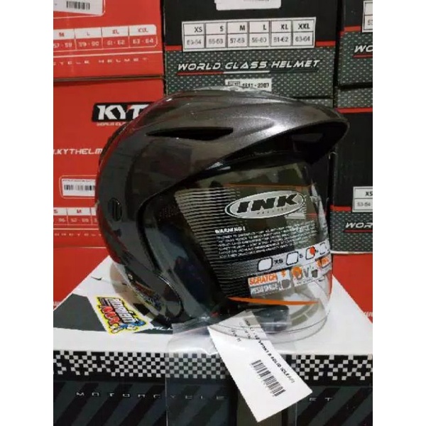 BUSA PIPI INK CX22 KANCING 3 DAN 2 SPORT NEW SPON DALEMAN HELM CX 22 KOMPLIT SET KANAN KIRI