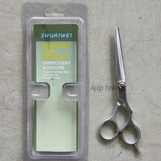 gunting rambut stainless steel murah bagus