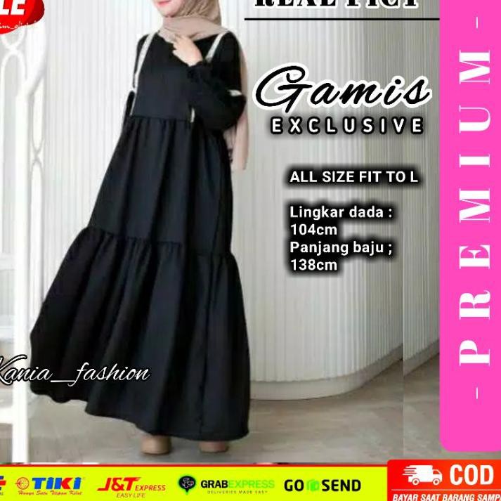 ✵ [] baju gamis terbaru gamis remaja kekinian 2021 busana muslim syari ▲
