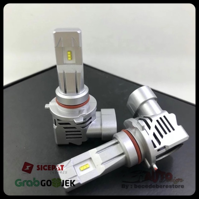 Lampu Led Mobil M3 Chip ZES H1 H3 H7 H8 H11 H16 HB3 HB4 6500K Best Quality