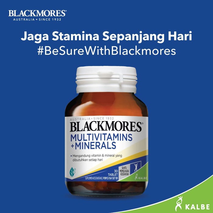 BLACKMORES MULTIVITAMIN + MINERALS / 30 TABLET