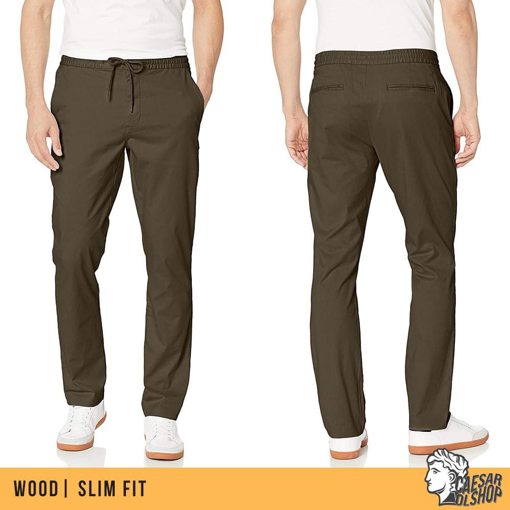 Celana jogger Panjang formal pria | Celana pants jogger karet