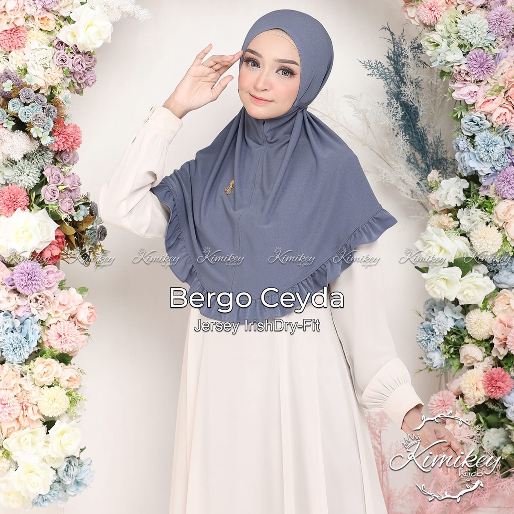 Jilbab Instan Rempel Non Pad Ceyda By Kimikey