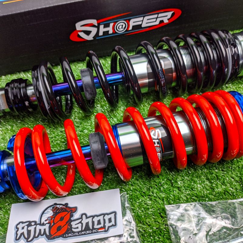 original Shock Shafer 325mm Vario 125 150 Beat Scoopy Click Rebound Adjuster SHOCKBREAKER MATIC Shock sh@fer as rainbow