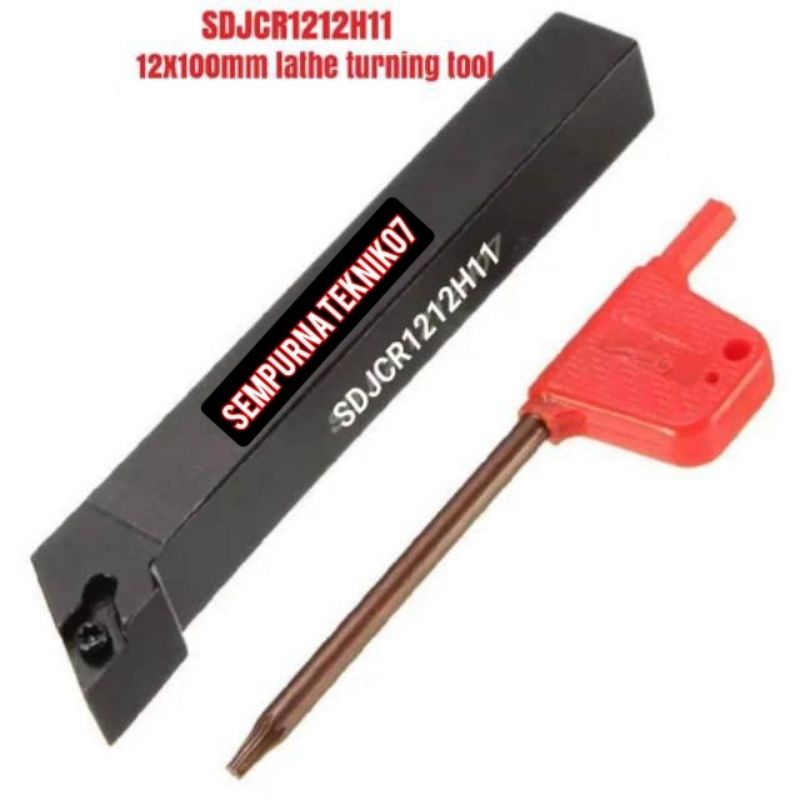 holder bubut pahat bubut holder sdjcr1212h11 holder kanan
