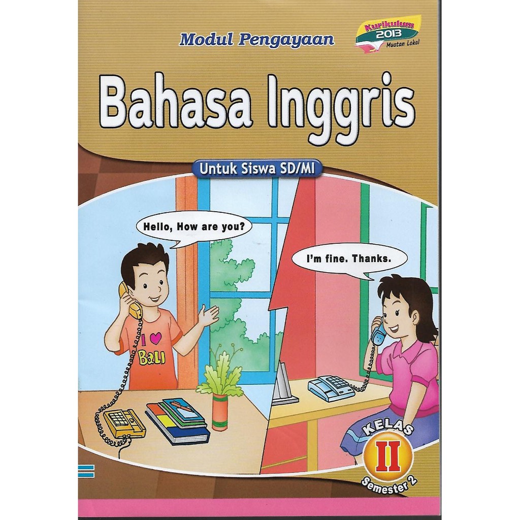 Jual Buku Lks Bahasa Inggris Kelas 2 Sd Mi Semester 2 Kurikulum 2013