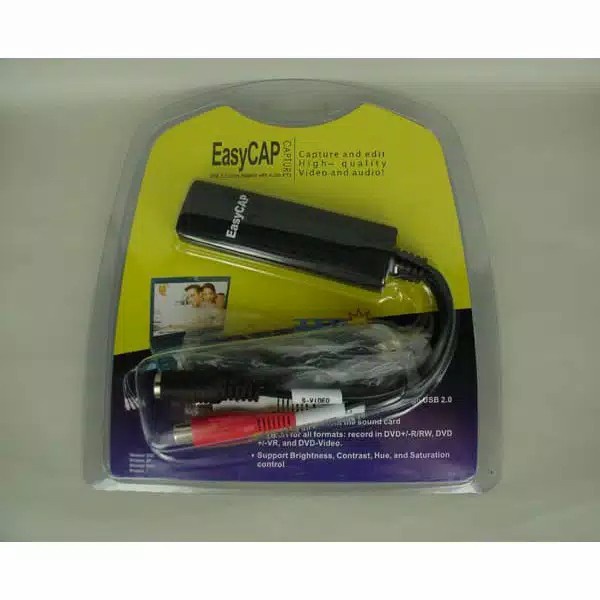 [WAE] EASYCAP / EASY CAP USB 2.0 VIDEO DVD CAPTURE 1 CHANNEL ADAPTER CARD AV