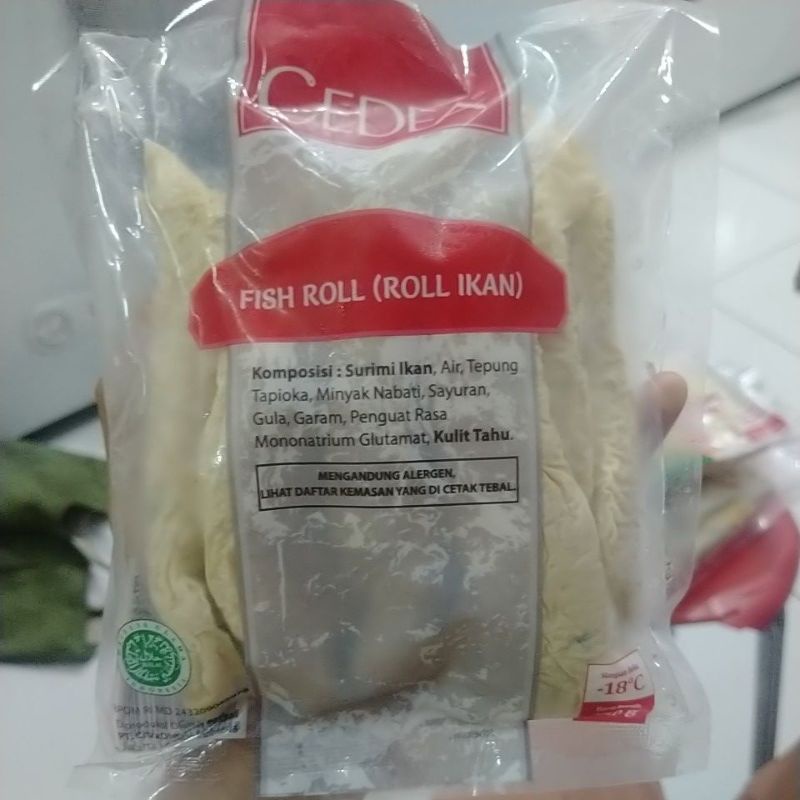 

CEDEA FISH ROLL 250GR