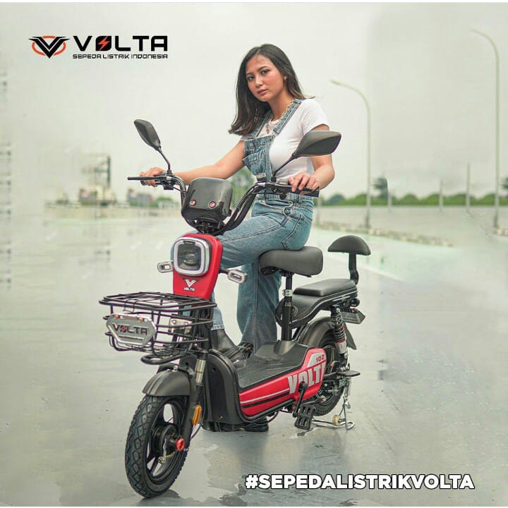 Sepeda Listrik Volta 102 - Type terbaru launching Feb-2021