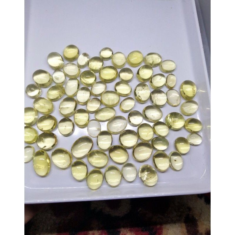 Natural batu lemon citrine