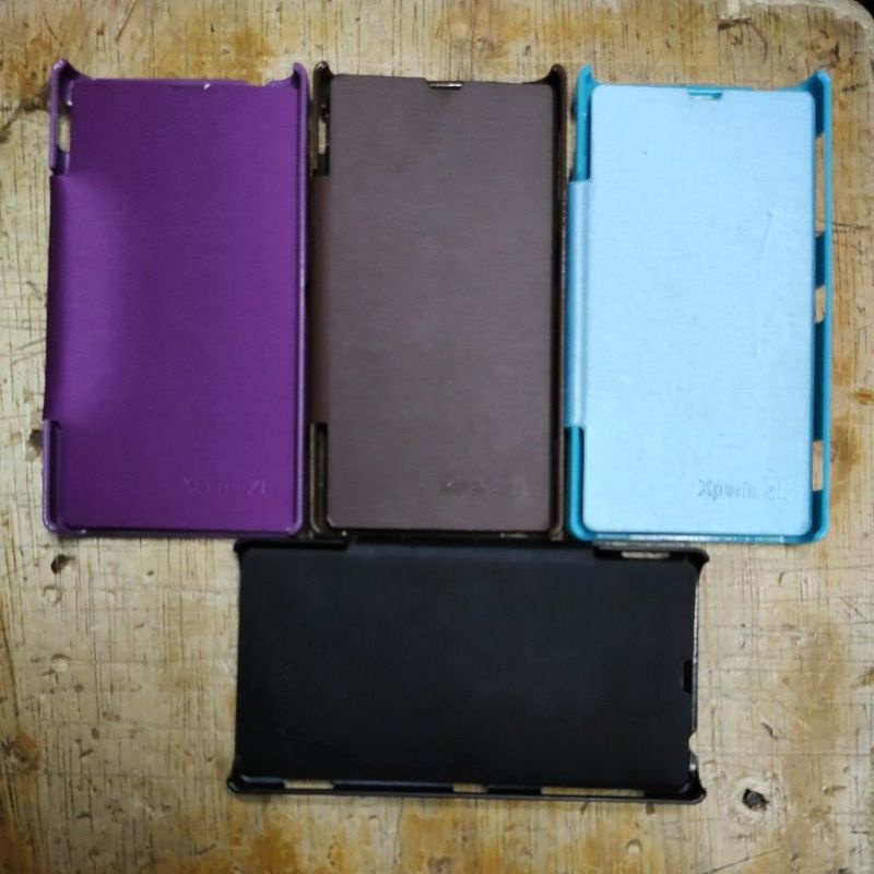 XPERIA ZL / L35H , XPERIA E3 / D2202 , XPERIA Z3 / L55 flipcover buku mantul murah meriah