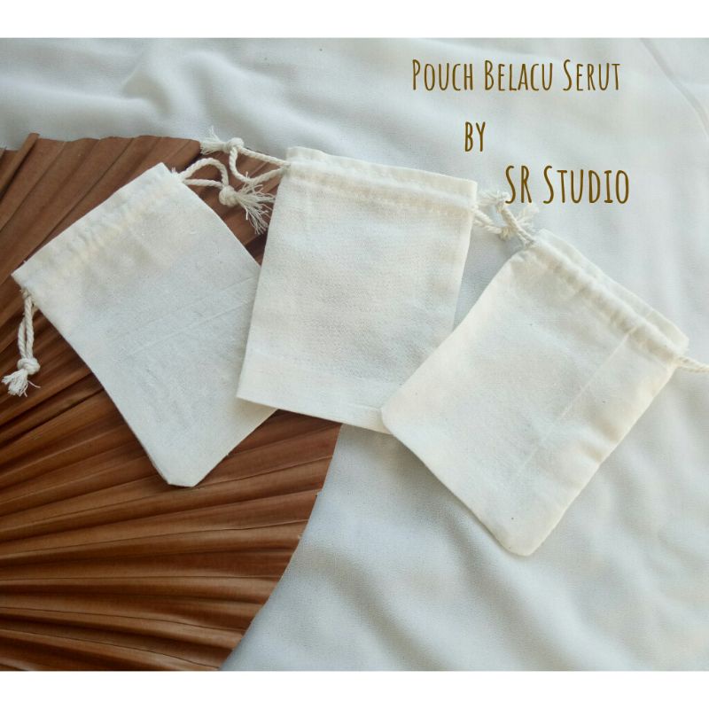 pouch belacu custom berbagai ukuran (minimal order 20)