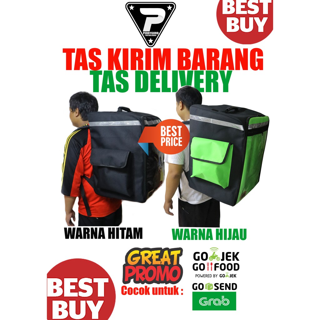 Tas kirim barang untuk gojek gosend grab 60 LITER