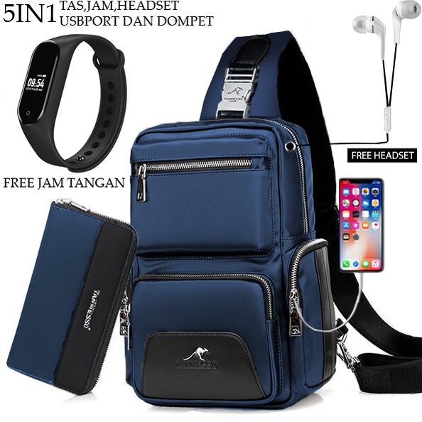 TANMESSO 5IN1 BAYAR DITEMPAT-BONUS JAM LED,DOMPET &amp; USBPORT&amp;HEADSET-BAHAN GLOSSY PREMIUM