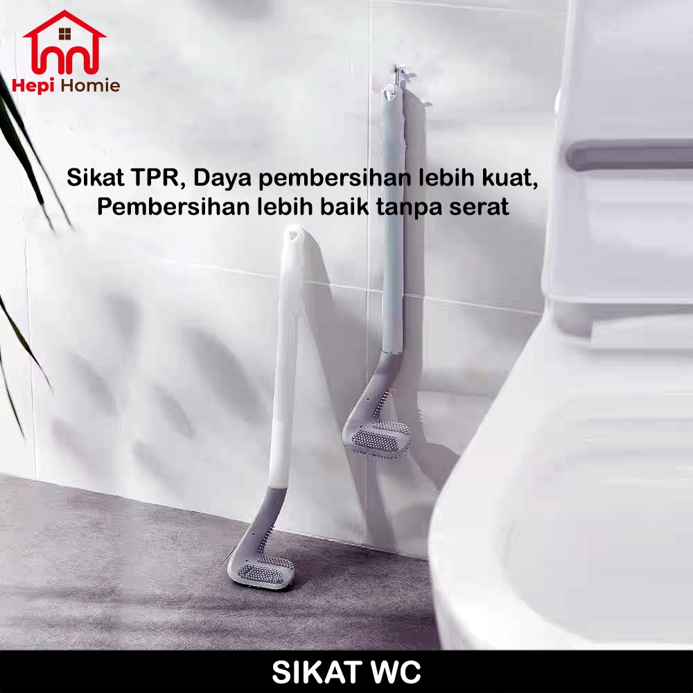 [HH] SIKAT WC KAMAR MANDI / PEMBERSIH CLOSET TOILET KLOSET GAGANG PANJANG / GOLF BRUSH CLEANER SILIKON