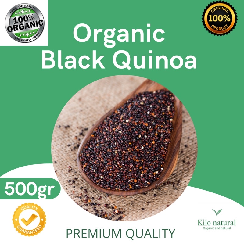 

Organic Black Quinoa 500Gr / Quinoa Hitam Organik 500Gram