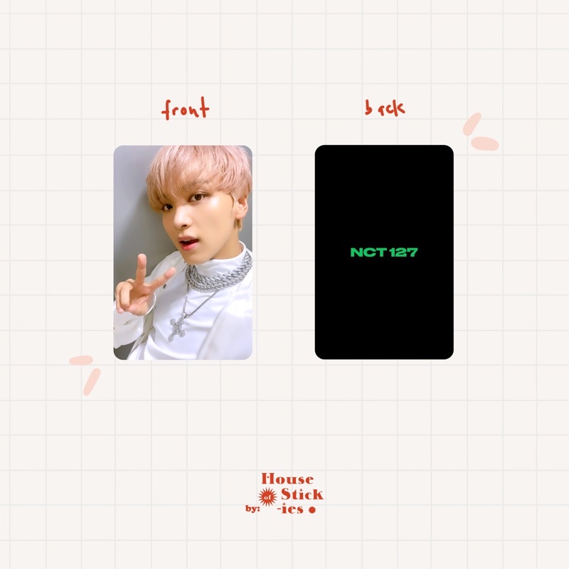 NCT 127 Unofficial Photocard Sticker Era