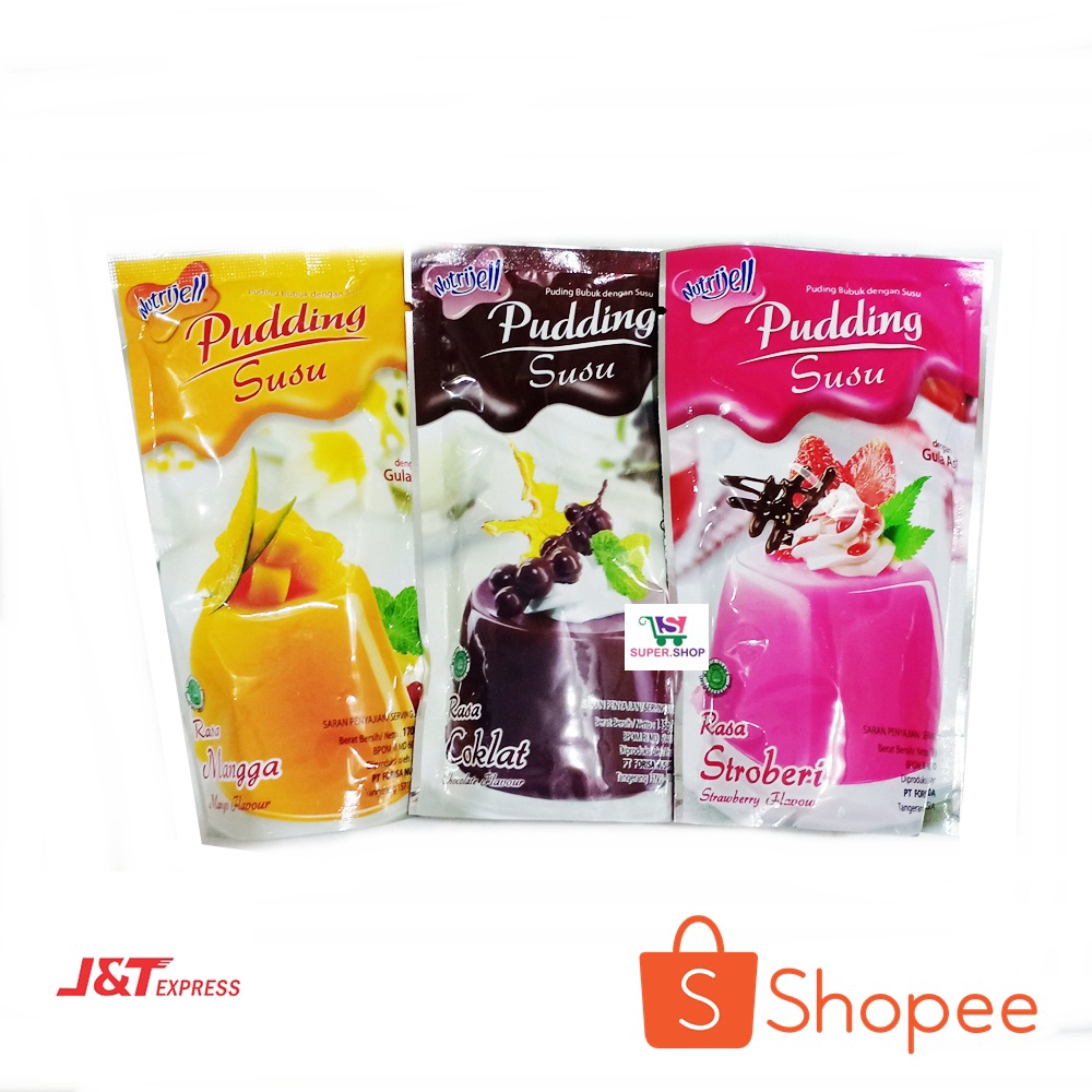 Nutrijell Pudding Susu Pouch