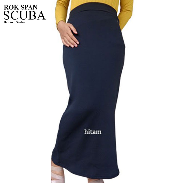 BEST SELLER Rok span panjang warna hitam rok kerja BEST SELLER Rok span panjang warna hitam rok kerja