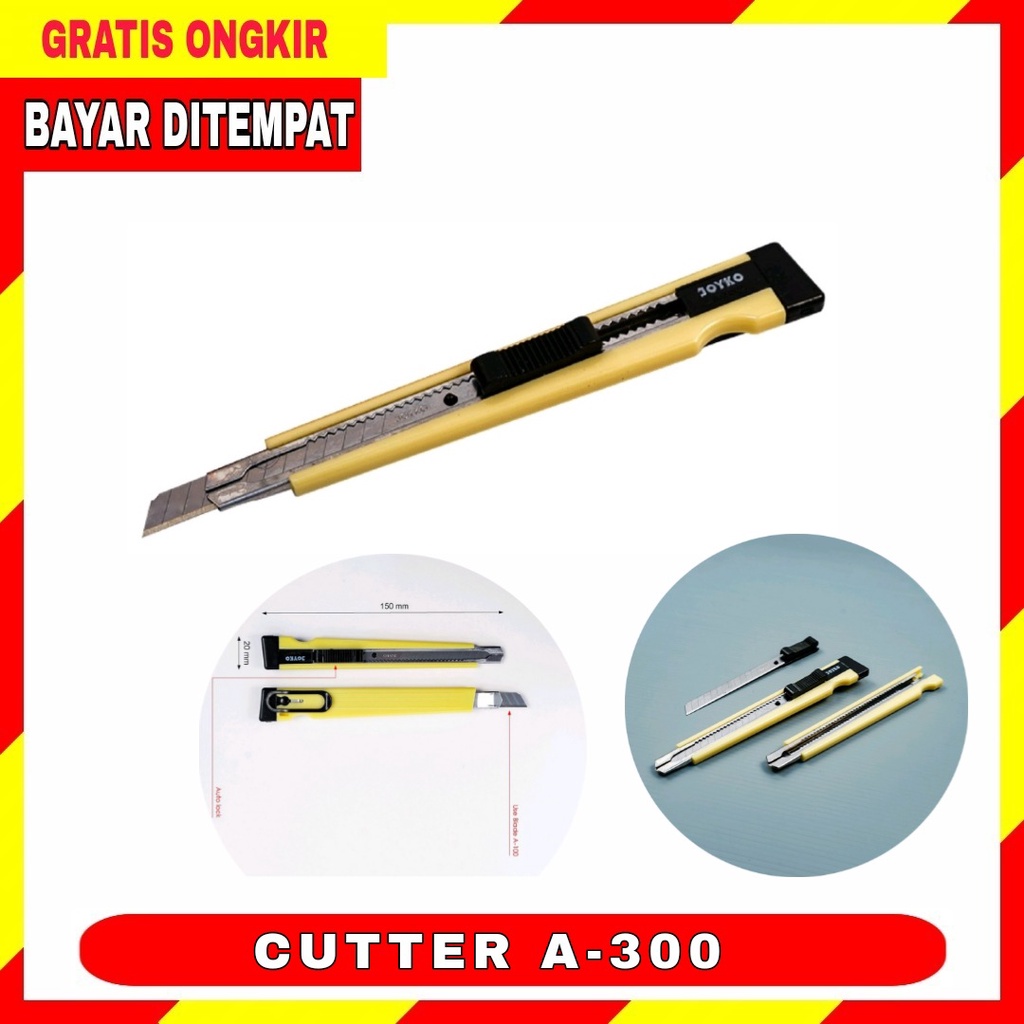 

Cutter Pemotong Kater Joyko A-300 A Murah