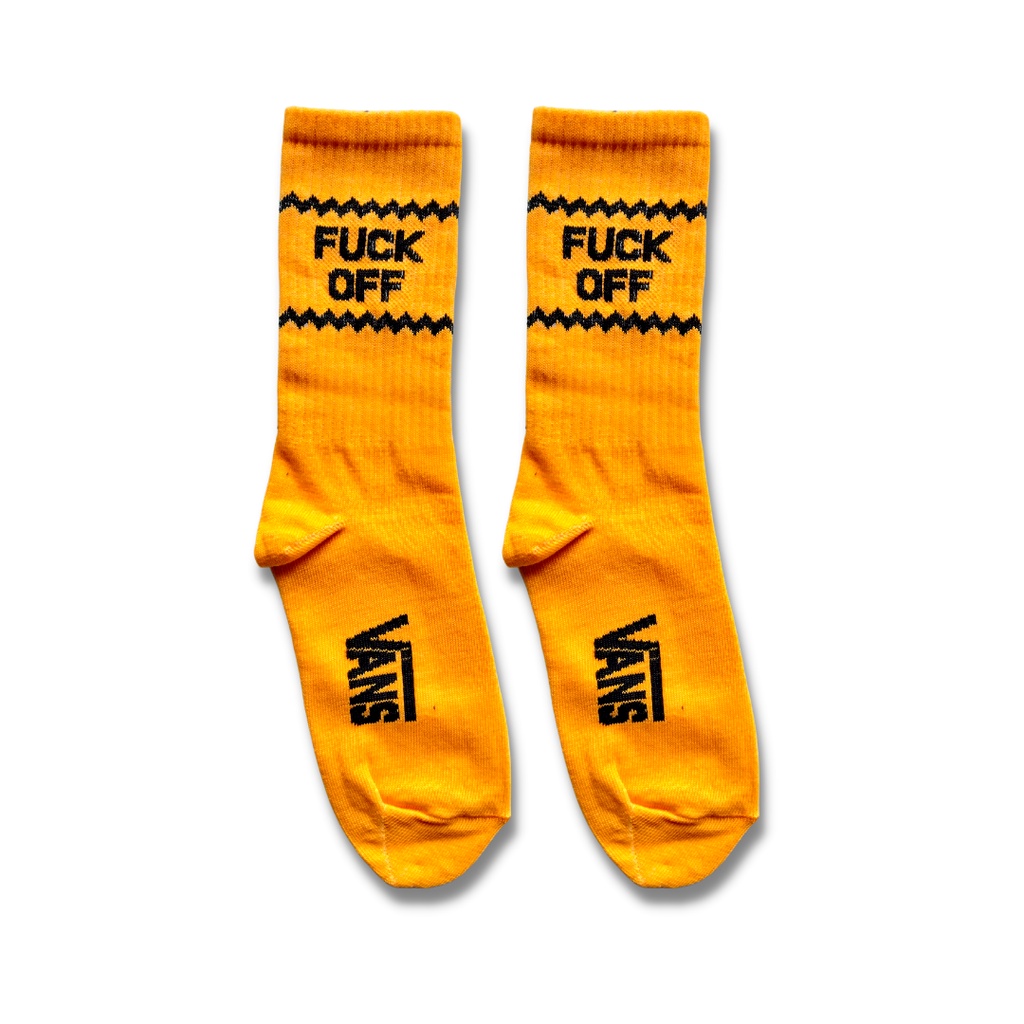 Kaos Kaki Oldschool Skate - Kaos Kaki Premium - Andalusia Official-Fvckoff Kuning