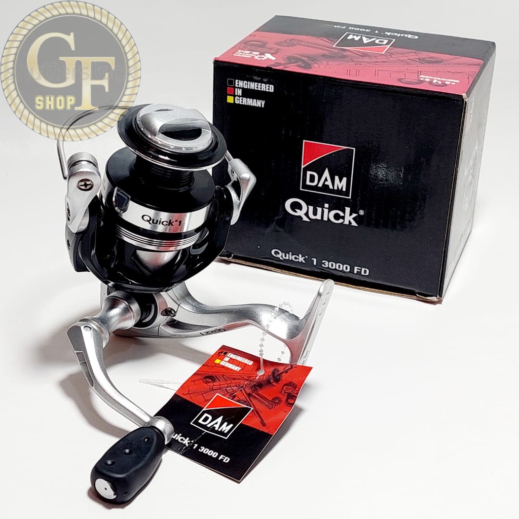 REEL SPINNING DAM QUICK 1 3000FD/4000FD/5000FD/6000FD/4BEARINGS