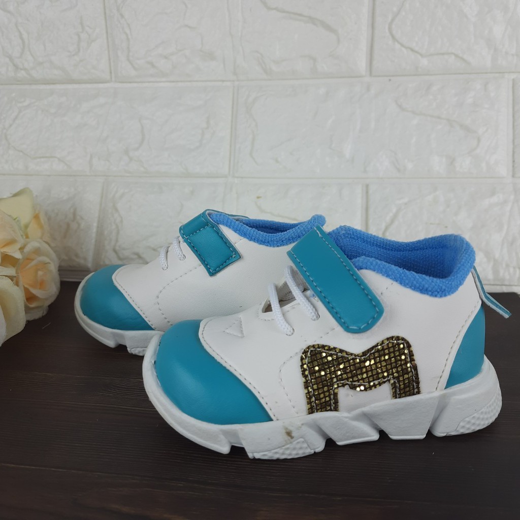 [TAMAN SEPATUKU] SEPATU TRENDY MURAH SNEAKER M TOSCA DAN PINK ANAK USIA 1-3 TAHUN FAX13