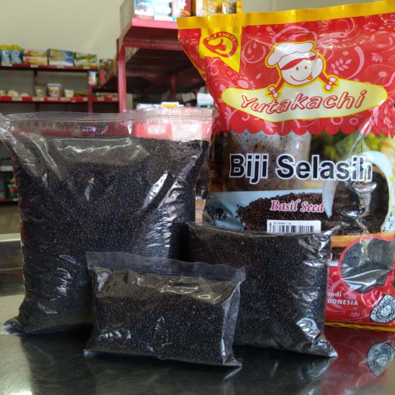 

Biji Selasih Yutakachi 100 gr / 50 gr / Basil Seeds / Chia Seeds