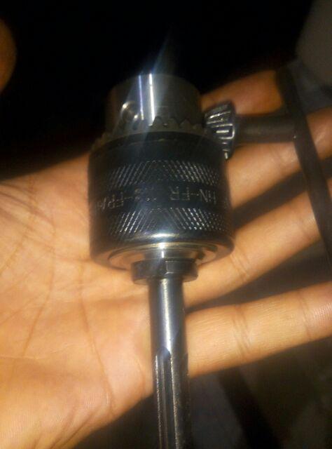 Benz Adaptor Sds Plus + Kepala Bor 13mm Drill Chuck