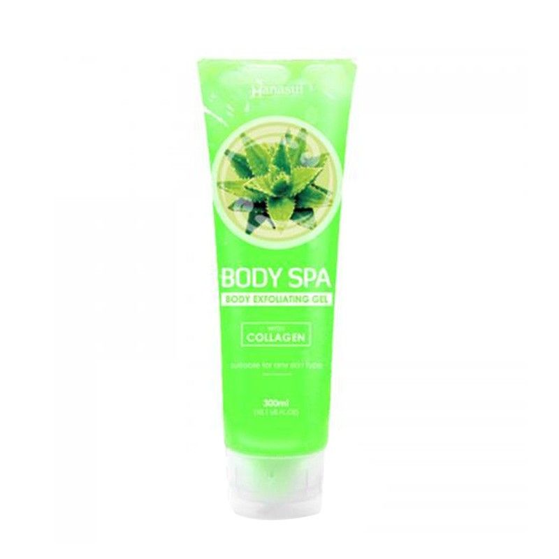 HANASUI Body Spa Body Exfoliating Gel With Collagen 300ml