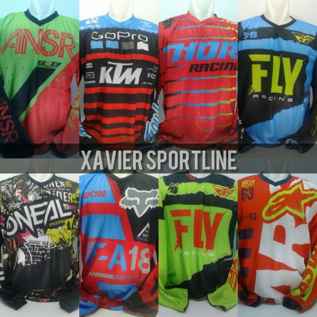 JERSEY SEPEDA DOWNHILL