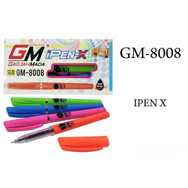 

Pulpen Ipen X gel ink.05m 1biji