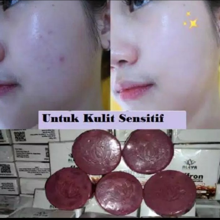 Za012 Sabun Safron Original 30Gr 100%Asli Sudah Bpom rf0F