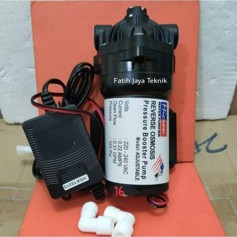 Pompa RO Micron 24v Mesin Pompa Air Booster RO